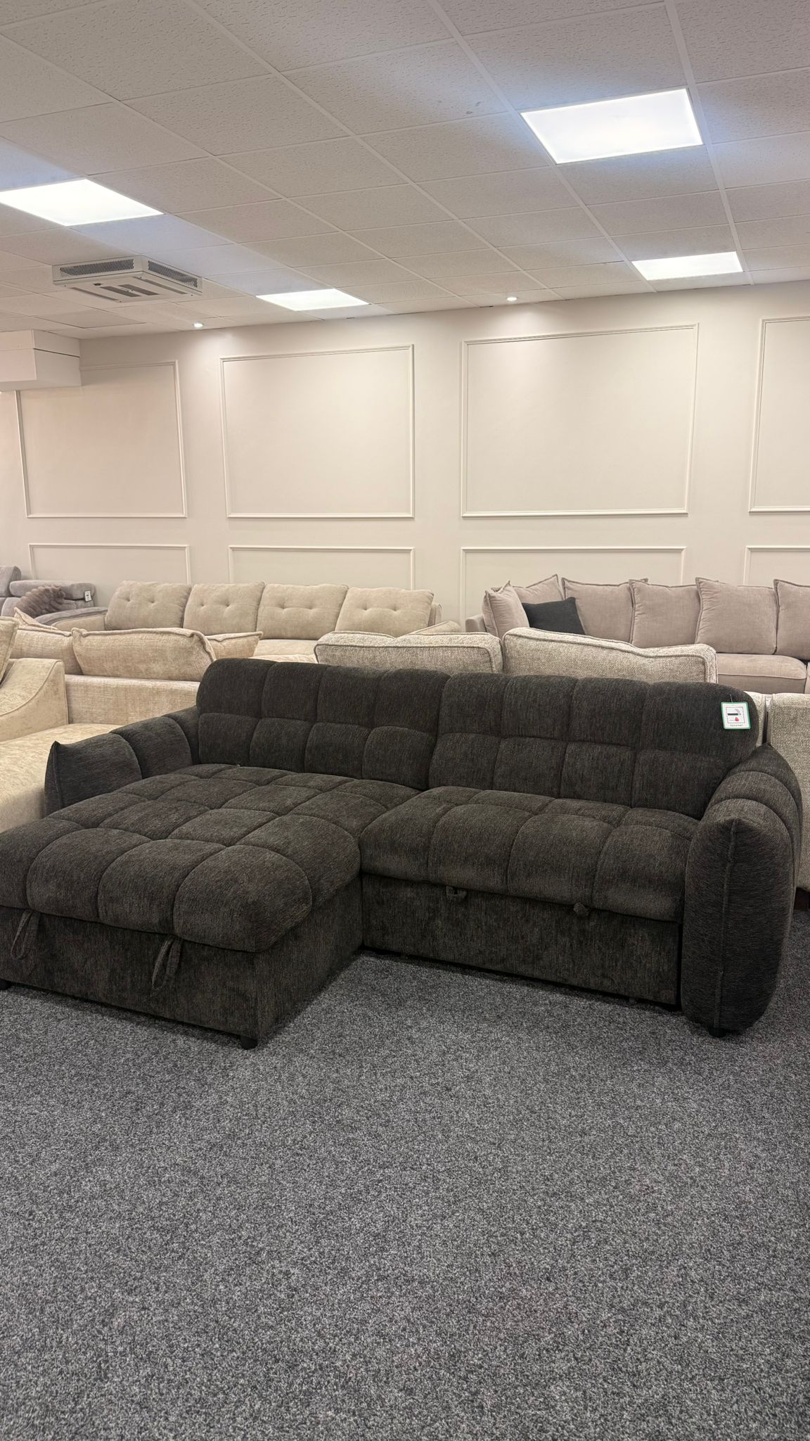 Florida Universal Storage Sofa Bed - Black