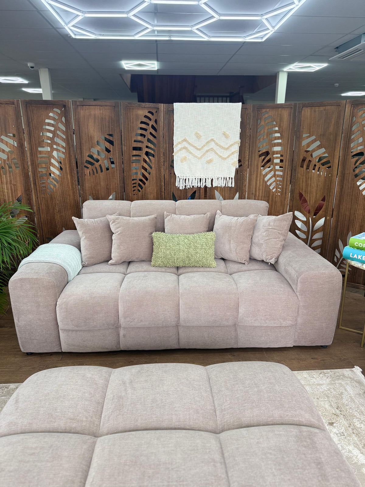 Jacob 3 Seater Sofa - Latte