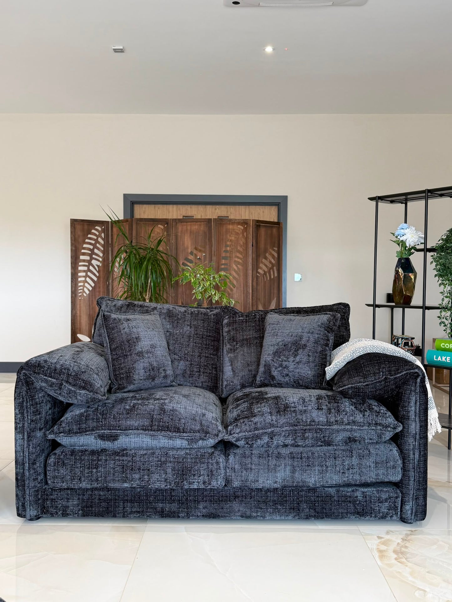 Solaya Sofa 2 Seater - Black