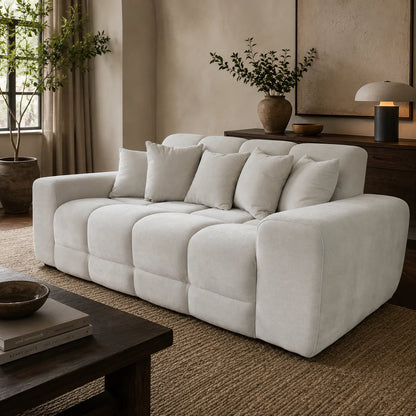 Jacob Sofa Natural 3 Seater