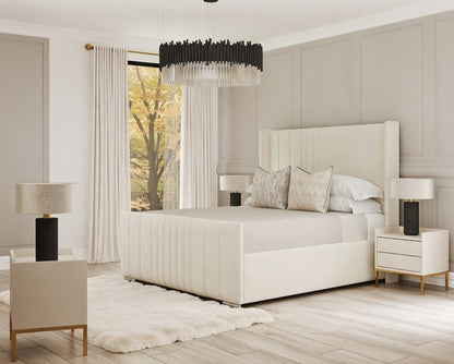 Hilton Winged Headboard Bed Frame
