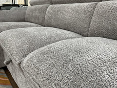 Hudson Universal Corner Sofa Bed - Grey