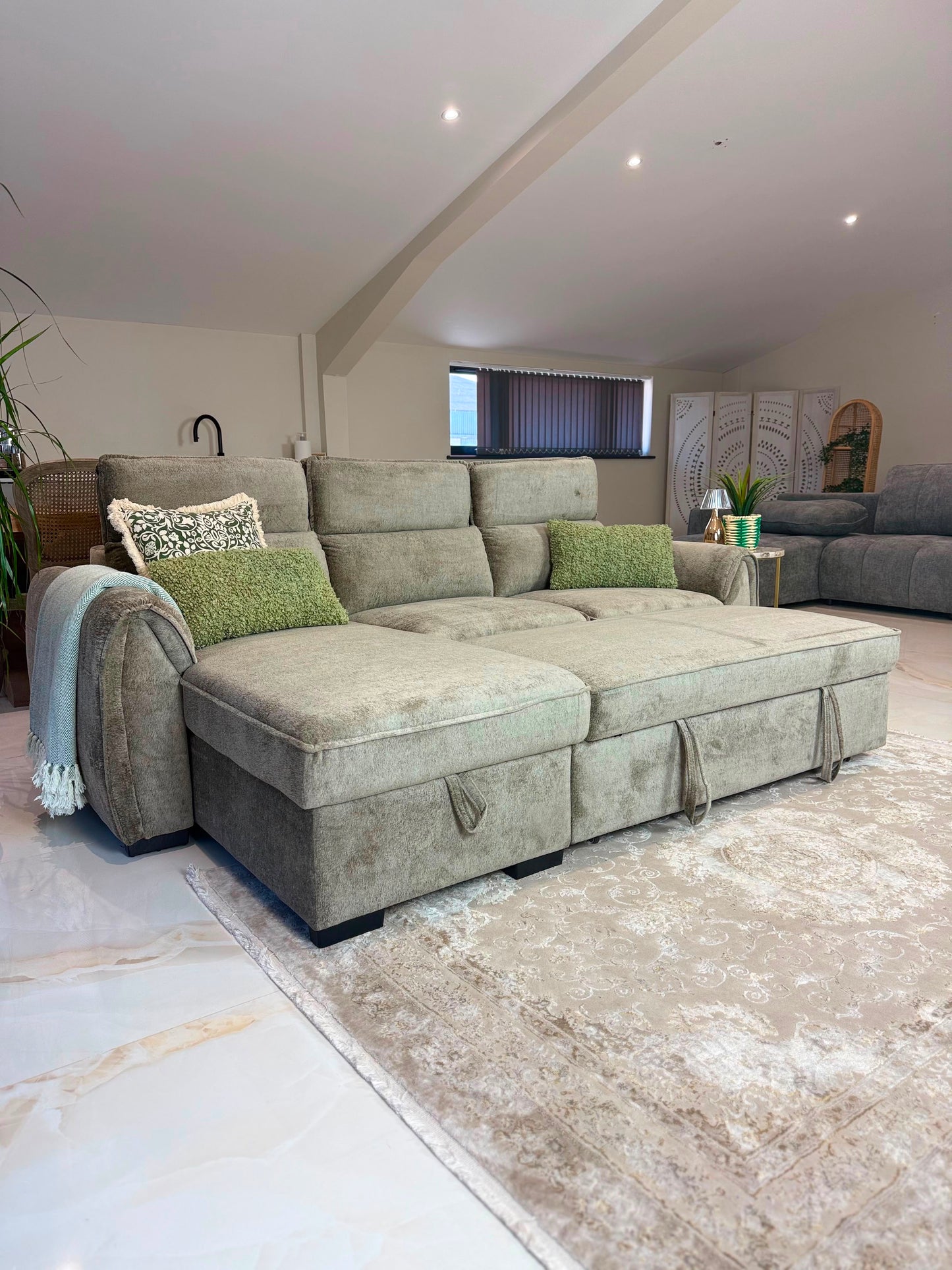 Montrose Universal Storage Sofa Bed - Mushroom