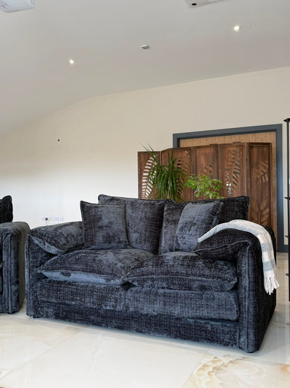 Solaya Sofa 2 Seater - Black