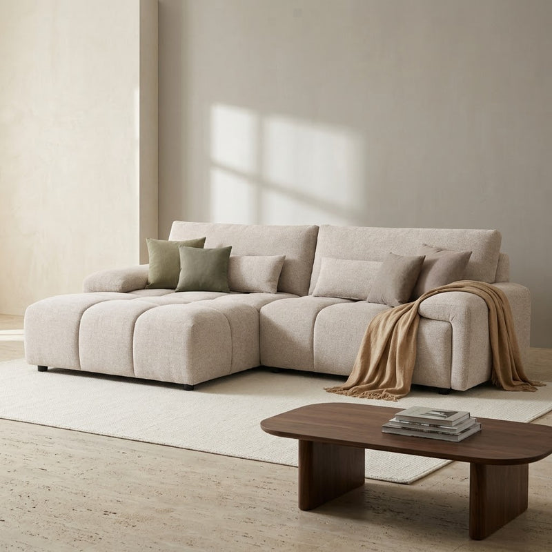 Oakham Universal Corner Sofa - Beige