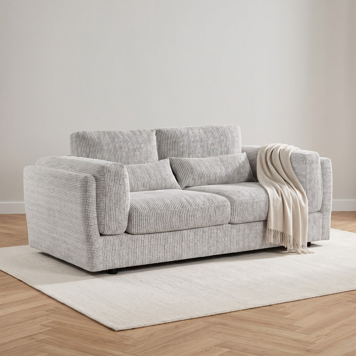 Bari 3+2 Sofa Set - Grey
