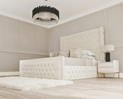 Victor Luxe Bed Frame | Spanish Chesterfield Upholstery