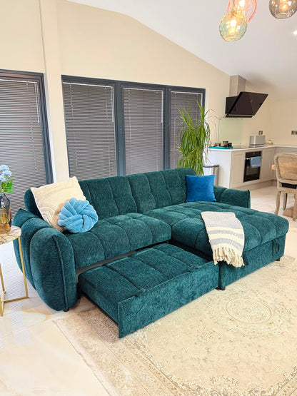 Florida Universal Storage Sofa Bed - Teal