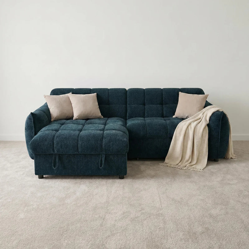 Florida Universal Storage Sofa Bed - Teal