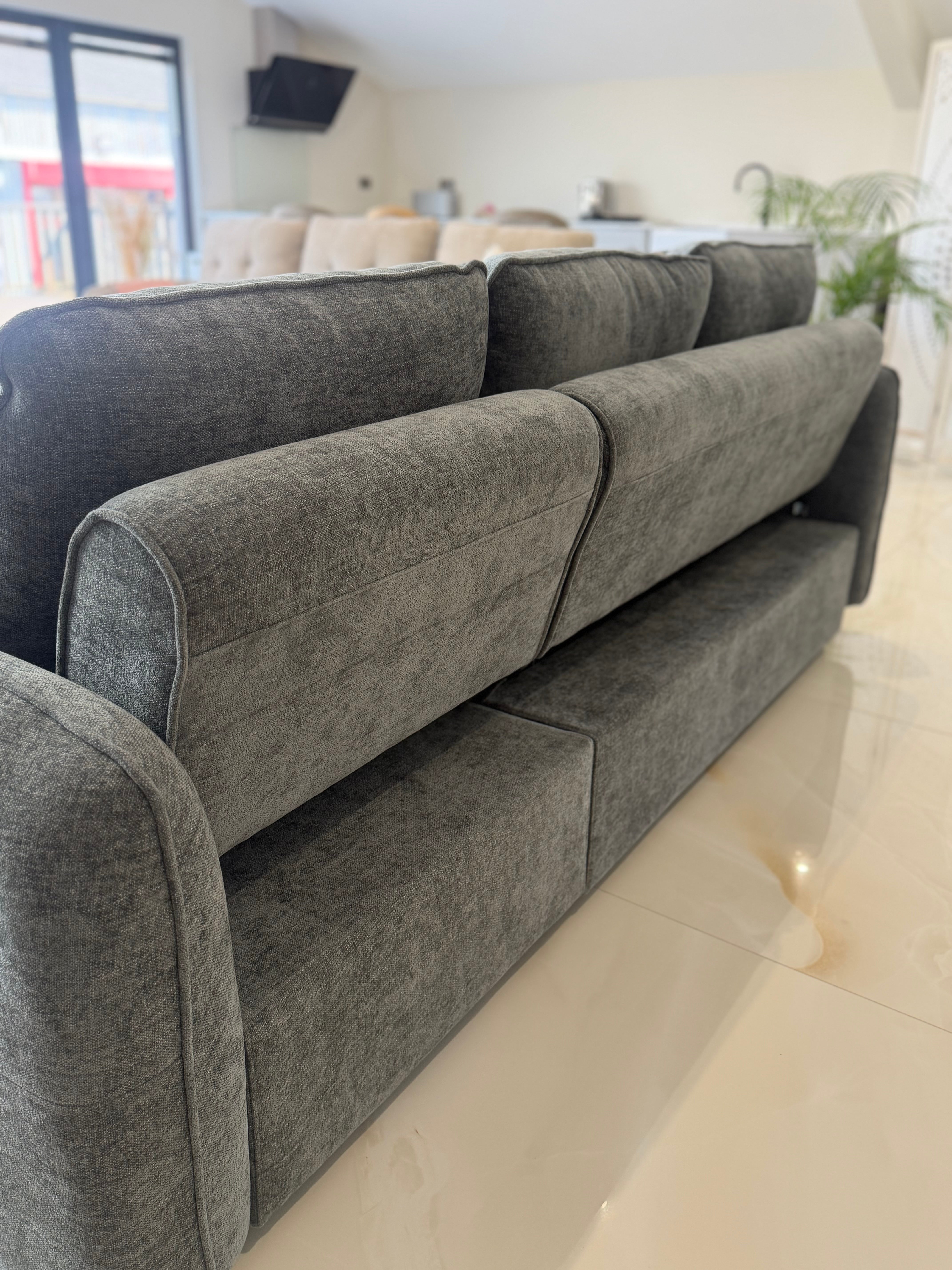 Moscow Universal Corner Sofabed With Storage - Grey