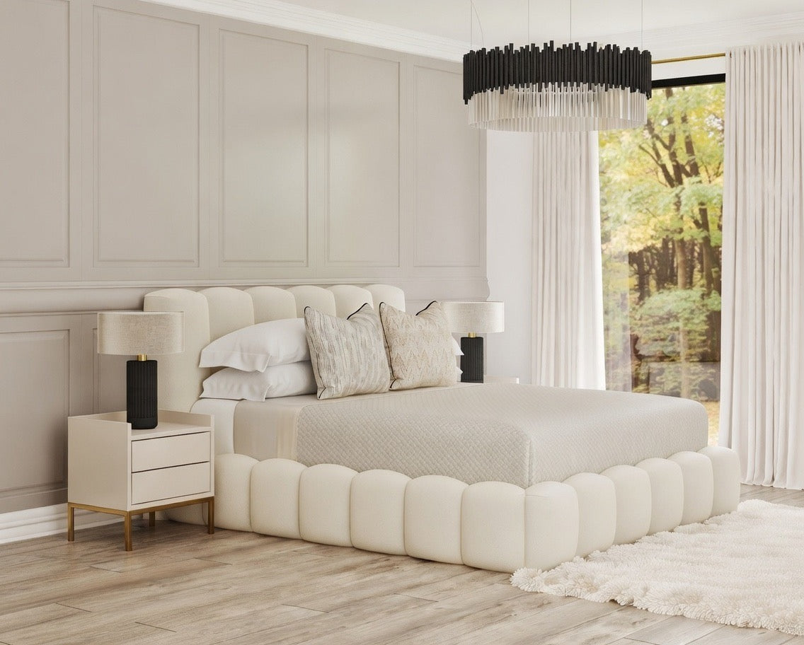Laurence Boucle Bed Frame