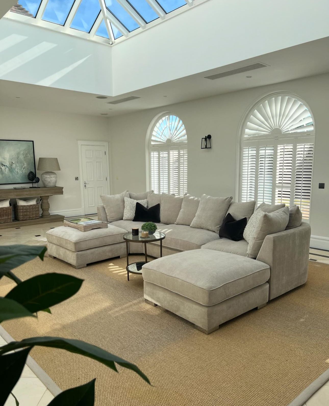 Luxury Bishop U Shape Sofa