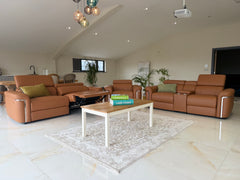 Somerville Electric Recliner 3+2 Seater Sofa - Tan