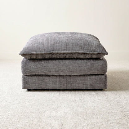 Solaya Sofa Grey Footstool