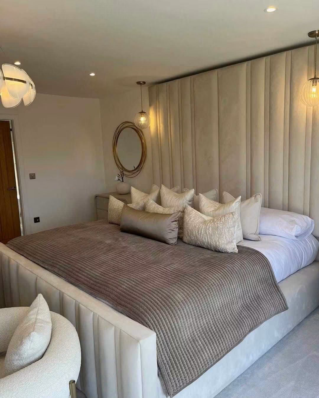 Dolce High Headboard Bed Frame