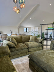 Solaya 3+2 Seater Sofa - Green