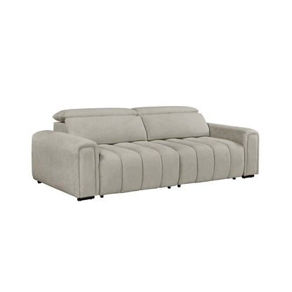 Molly Electric Sofa Bed - Beige Aphrodite Velvet
