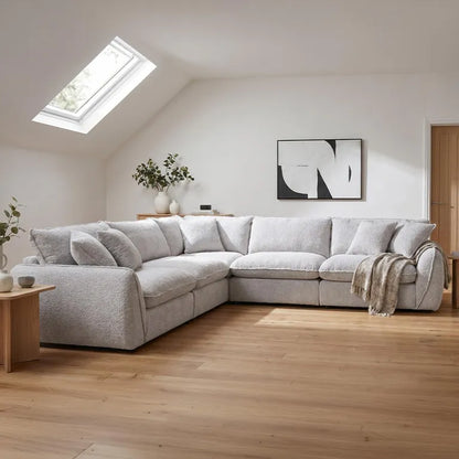 Berlin Large Corner Sofa - Beige