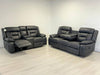 Nova Electric Recliner Leather Sofa 3+2 Seater