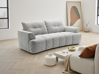 Cordova Grey 3 Seater Sofa Set