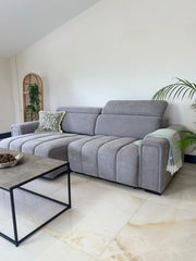 Molly 3 Seater Electric Sofa Bed - Grey