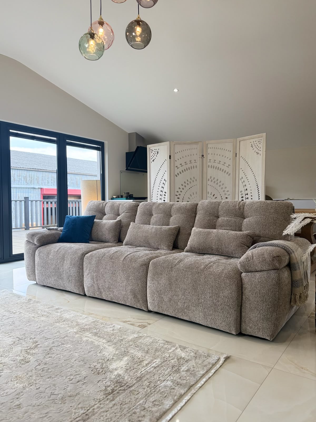 Dallas Electric Sofabed - Beige
