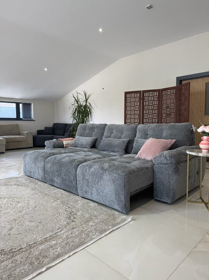 Dallas Electric Sofabed - Grey