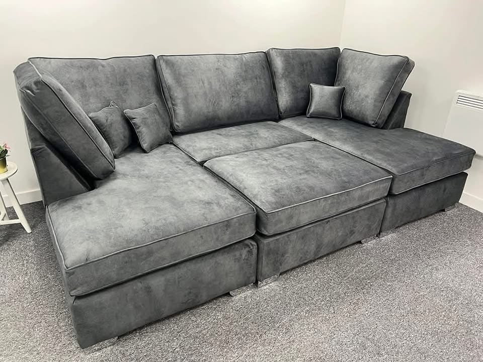 Carnaby U Shape Corner Sofa - Any Colour