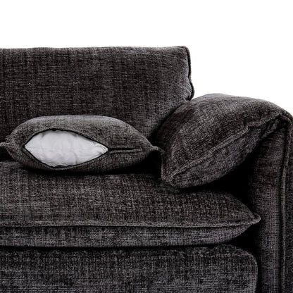 Solaya Corner Sofa - Black