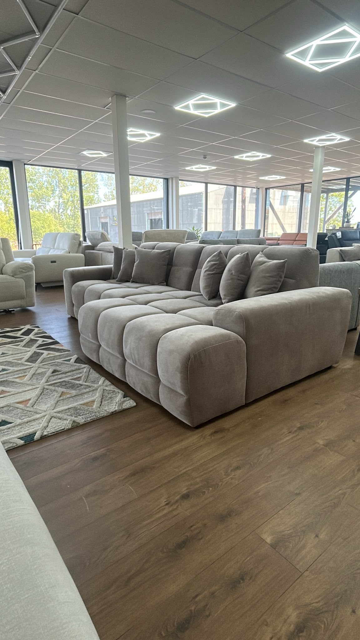 Jacob Sofa Mocha Left Hand Facing Corner