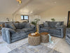 Solaya 3+2 Seater Sofa - Grey