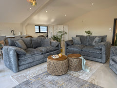 Solaya 3+2 Seater Sofa - Grey