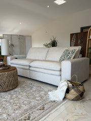 Florence Cloud Electric Seat Extension Sofa Bed  - Beige