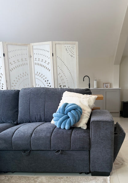 Franklin Universal Storage Sofa Bed With Cupholders & USB/C Charging