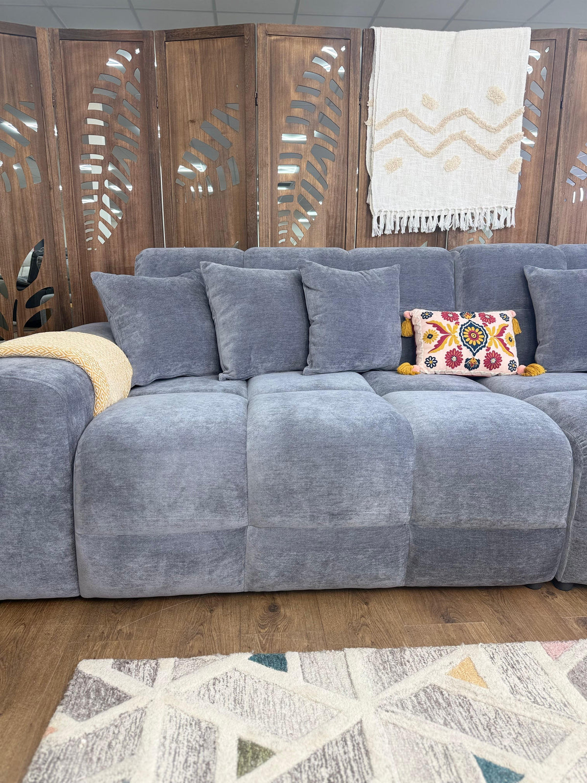 Jacob 4 Seater Sofa - Grey