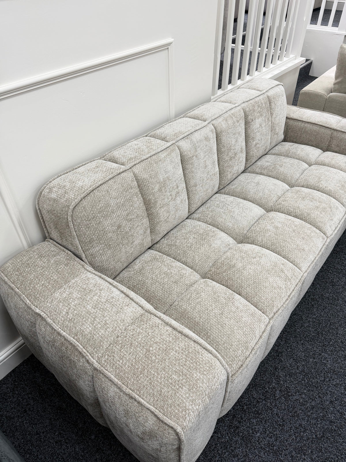 Paris Sofa Beige 3 Seater
