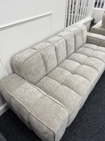 Paris Sofa Beige 3 Seater