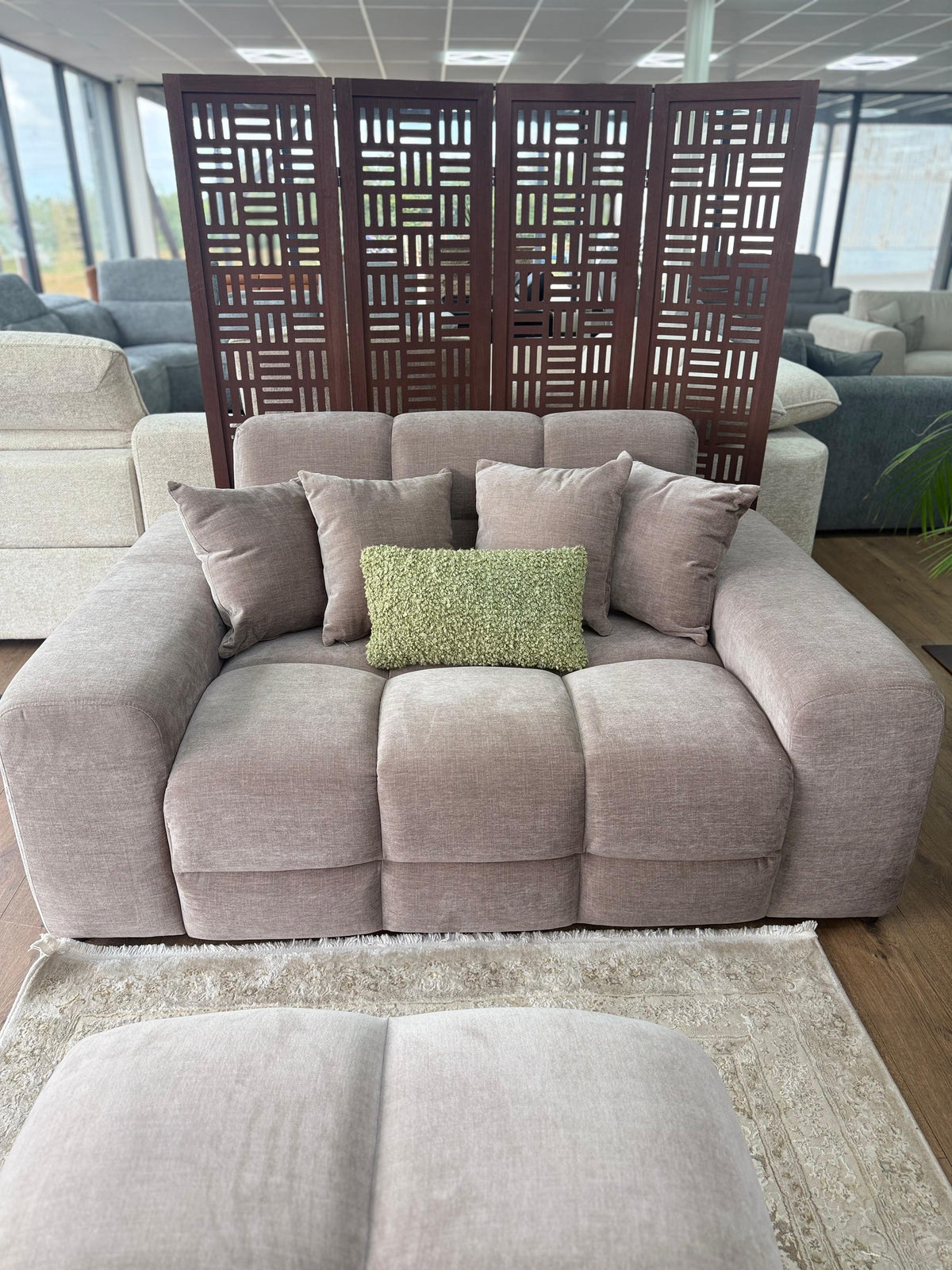 Jacob 2 Seater Sofa - Latte