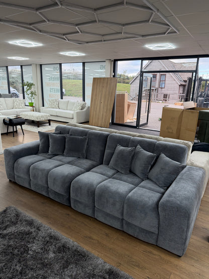 Jacob 4 Seater Sofa - Grey