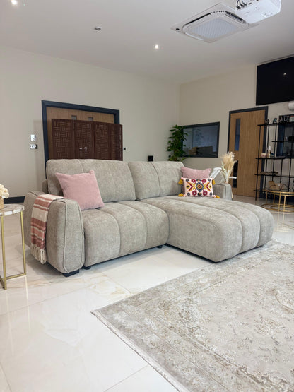 Portland Universal Storage Sofa Bed -  Beige