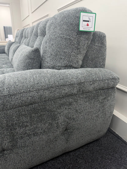 Dallas Electric Sofabed Grey 3 Seater