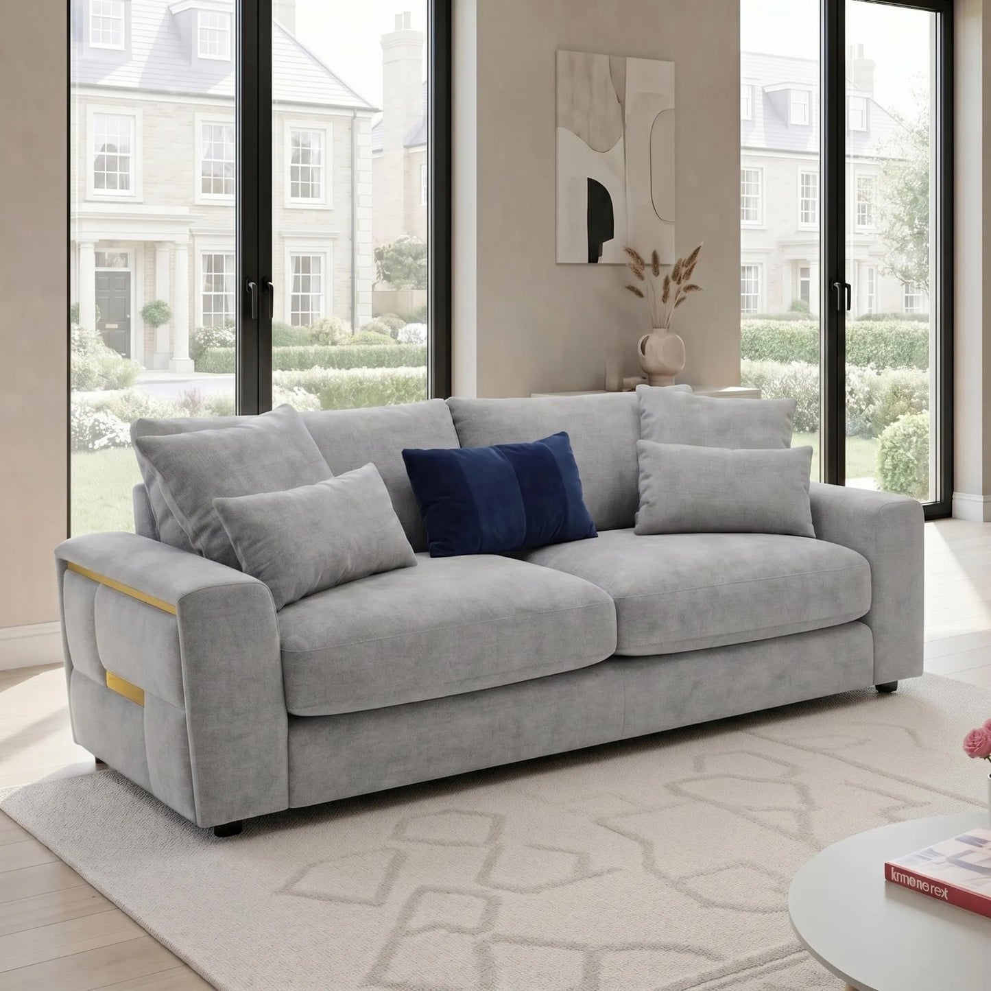 Jupiter 3+2+1 Seater Sofa - Grey