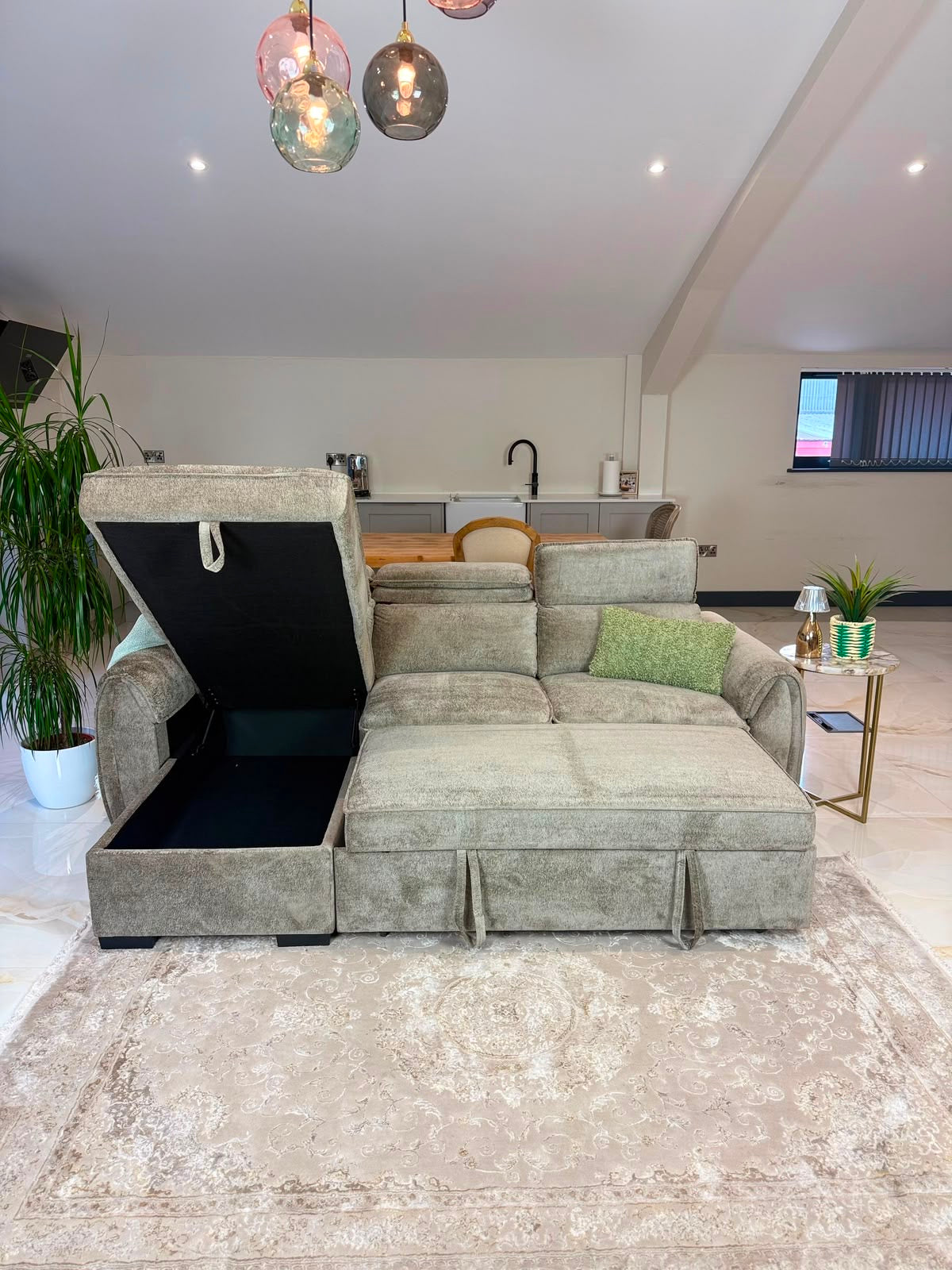 Montrose Universal Storage Sofa Bed - Mushroom