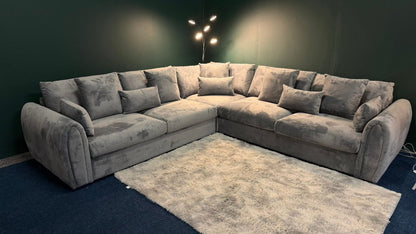Mirabel Sofa Grey Large Corner