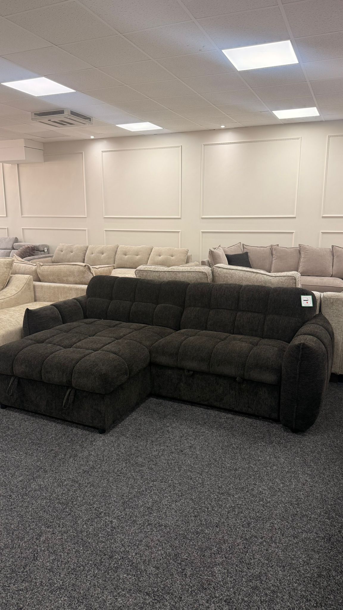 Florida Universal Storage Sofa Bed - Black