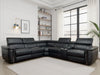 Somerville Electric Recliner Corner Sofa - Black
