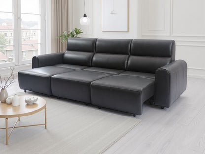 Conway Leather Electric Sofa Bed