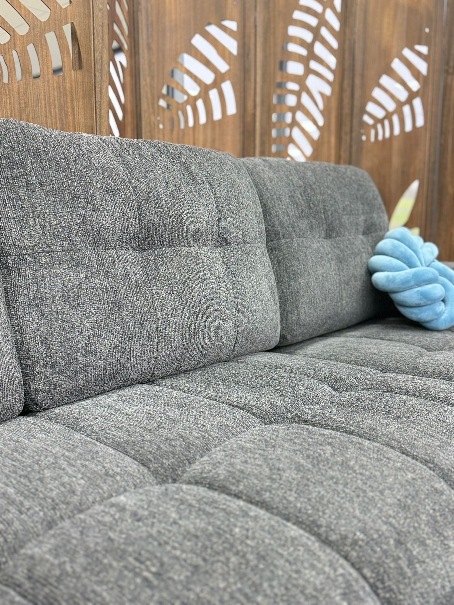 Palermo Universal Corner Sofabed With Storage - Grey
