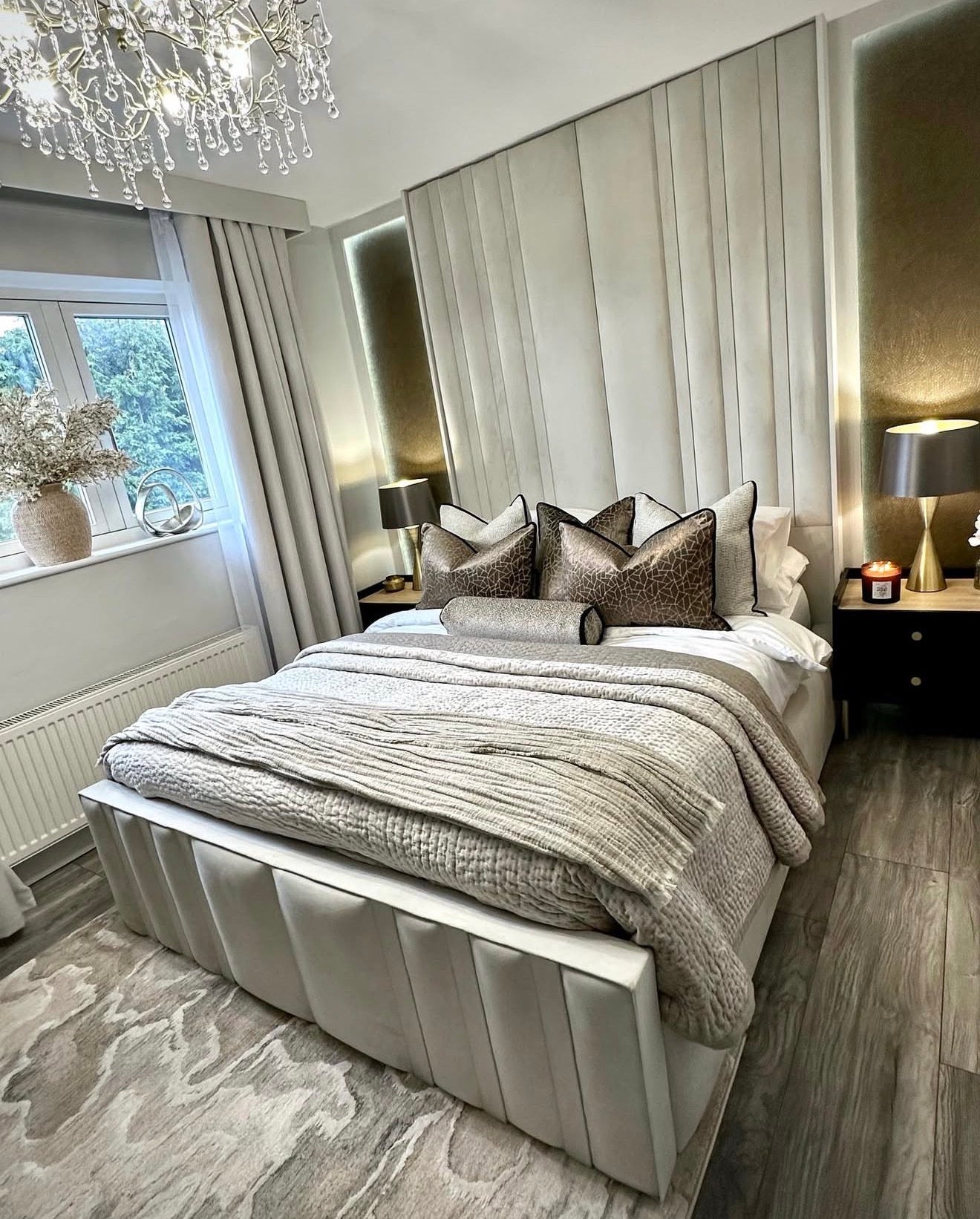 Dolce High Headboard Bed Frame