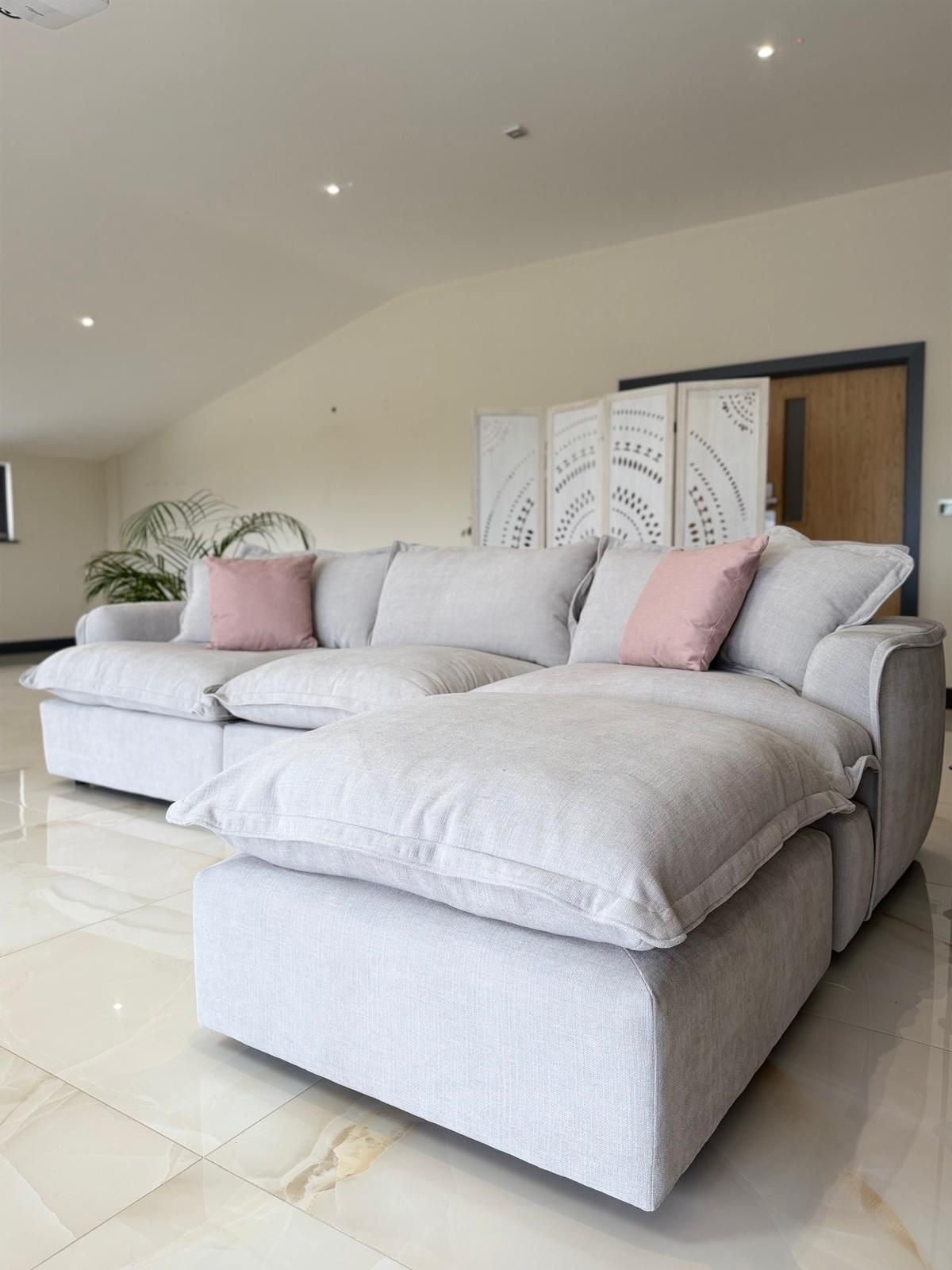 Santa Barbara Modular Sofa Beige Stone